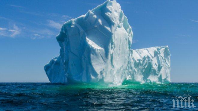 В ОЧАКВАНЕ НА „ТИТАНИК“! Огромен айсберг се носи в открити води