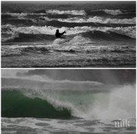 СТРАШНАТА ДРАМА В АХТОПОЛ! Иво от София е мъртвият сърфист! Приятелката му е неутешима  