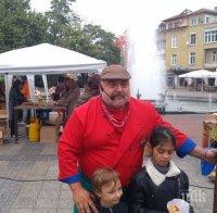 Ути прави сандвичи в Пловдив с благотворителна цел