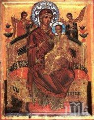 икона пресвета богородица всецарица изложена поклонение храм паметник александър невски