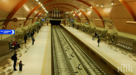 паниката метрото заради врата влакчето