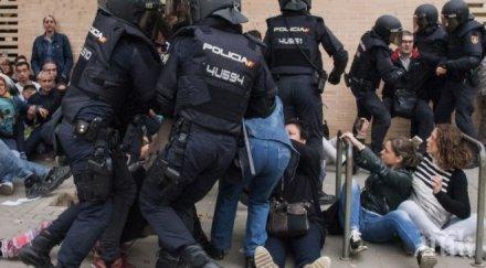 близо 770 хиляди гласа каталонския референдум загубени заради испанската полиция