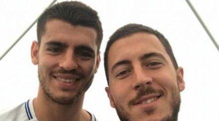 удар челси алваро мората извън игра средата ноември