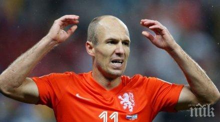 ариен робен мисли отказване националния отбор