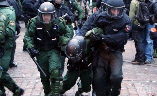 Извънредно! Сблъсъци между полиция и протестиращи белязаха срещата на Г-7