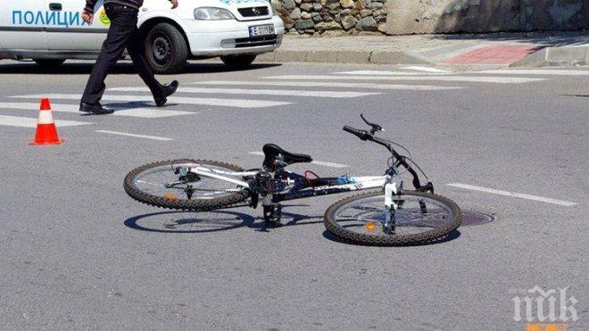 Прегазиха велосипедист в Генерал Тошево