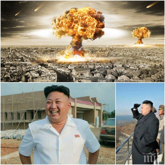 ИЗВЪНРЕДНО! Ето как ще се разпространи радиоактивният облак, ако Северна Корея извърши ядрен взрив (ВИДЕО)
