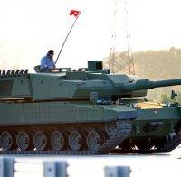 НАПРЕЖЕНИЕ! Турция стовари танкове на границата със Сирия