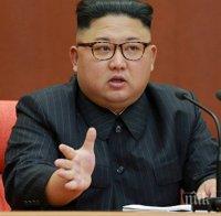 Лидерът на КНДР обяви за ръст в икономиката на страната, въпреки световните санкции