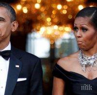 Мишел трогна милиони със снимка от сватбата с Барак Обама
