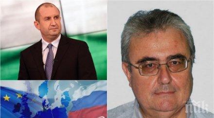 ексклузивно огнян минчев изригна президента радев мънкаш русия казал две думи българия