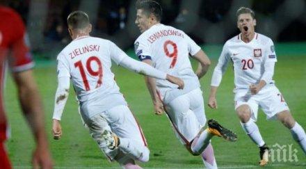 левандовски троши рекорди полша крачка световното русия