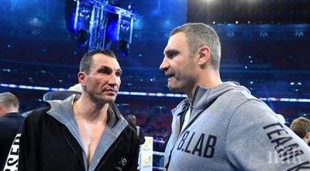 изненада виталий кличко иска бие джошуа попречил брат спечели