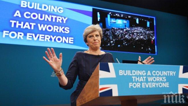 Тереза Мей се закани да остане на власт, за да има стабилност във Великобритания  