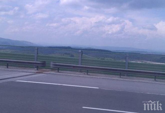 Важно за шофьорите! Ограничават движението по магистрала Люлин