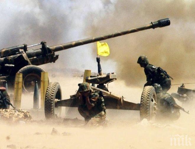 Съветско оръдие открито при терористите от ИДИЛ 