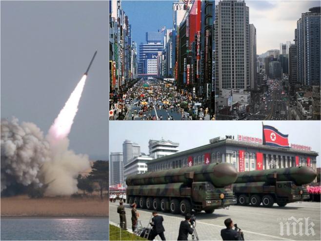 ШОКИРАЩ СЦЕНАРИЙ! Ето какво ще стане, ако Северна Корея удари Сеул и Токио - жертвите ще са милиони