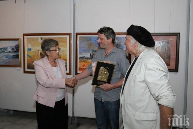 Община Стара Загора награди скулптора Красимир Младенов