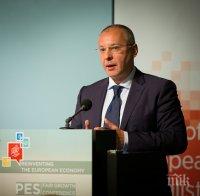 Президентът на ПЕС отправи критика към председателя на ЕК и Макрон за липсата на социални мерки в речите им