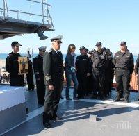 Изпратихме фрегата „Дръзки” в операцията на НАТО