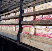 Задържаха над 10 000 литра чешка бира без платен акциз на Дунав мост 2 