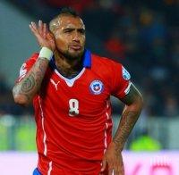 Обрат! Полузащитникът Артуро Видал размисли за отказването си от националния тим на Чили