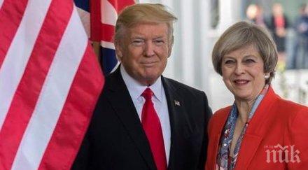 визита американският президент подготвя посещение великобритания началото 2018 година