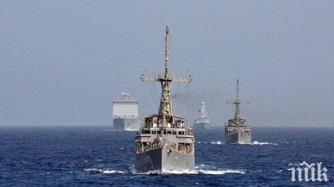 НАПРЕЖЕНИЕ! НАТО прави морски флот в Черно море