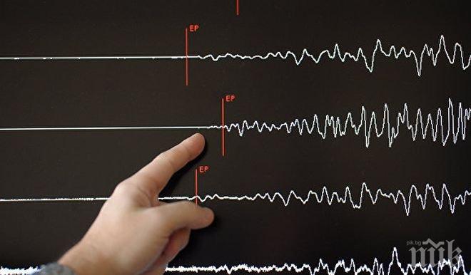 Трус! Земетресение с магнитуд 5,1 по Рихтер бе регистрирано в Гърция