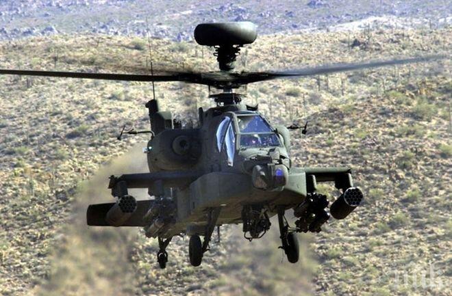 УЖАС! 8 американски военни загинаха при сблъсък на два хеликоптера в Сирия