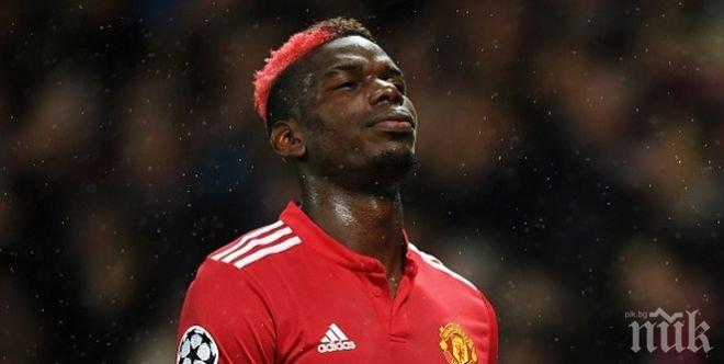 Лоша новина за Юнайтед: Пол Погба се завръща в игра чак по Коледа?