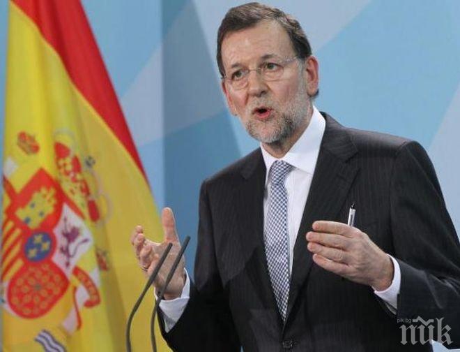 Мариано Рахой свика извънредна среща на испанския кабинет заради Каталония