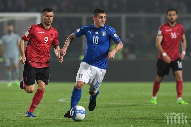 Албанската полиция очаква провокации на мача с Италия