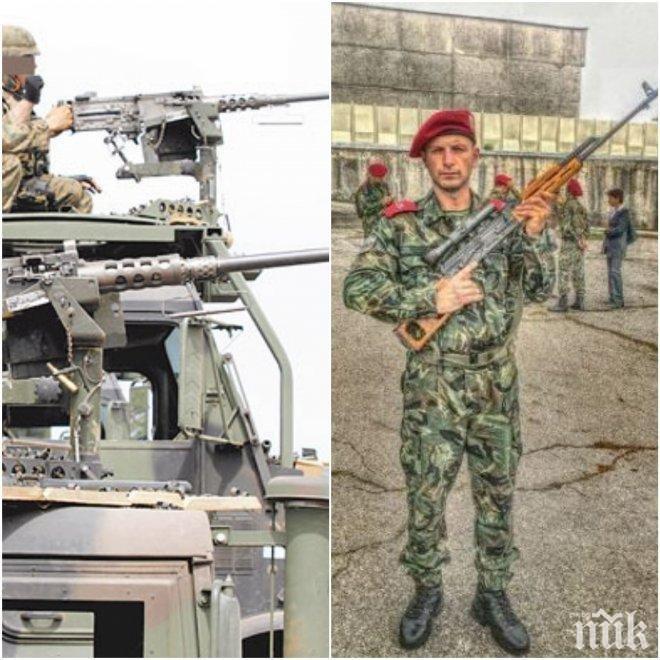 БЛАГОЕВГРАД ПОЧЕРНЯ! Погребаха с военни почести простреляния с картечница редник Тошев! Докараха го в херметизиран ковчег - приятелката му го изпрати на успокоителни