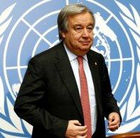 Генсекът на ООН призова властите в Ирак час по-скоро да въведат мир в Киркук