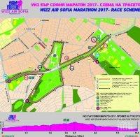 Важно! Промени в  организацията на движението във връзка със Софийския маратон