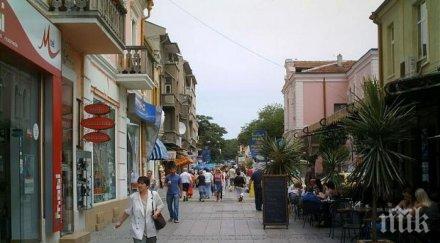 ремонт затвори емблематичния морски булевард богориди бургас снимки