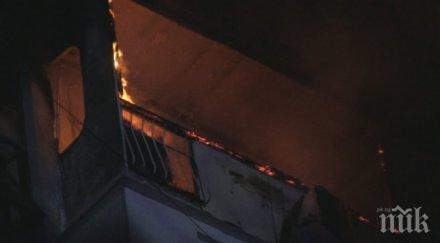 трагедия гръмна газова бутилка русе пожарникари търсят труп термокамера