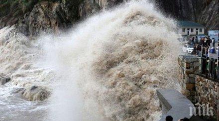 тайфунът ханун достигне южните брегове китай ранните часове