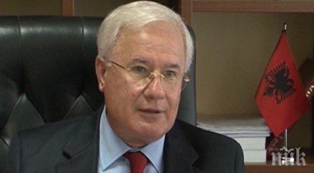 бившият външен министър албания българско македонско малцинство страната