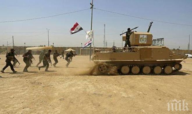 Иракските сили настъпват към Киркук