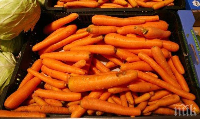 НА ПАЗАРА: Морковите поевтиняха с 12%, чушките - с 10%