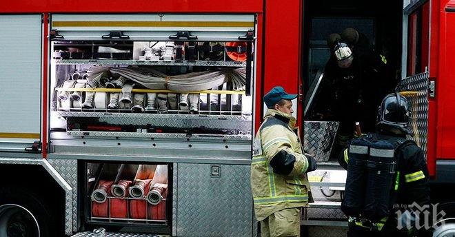 Близо 350 човека бяха евакуирани заради пожар в интернат край Смоленск