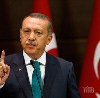 Ердоган: ЕС и САЩ не са с Турция в борбата срещу тероризма
