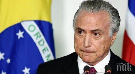 парламентарна комисия бразилия отхвърли обвиненията президента страната