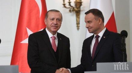 полша подкрепи турция присъединяване