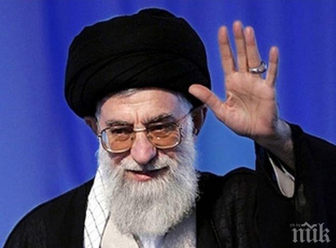 Аятолах Хаменей скочи срещу САЩ