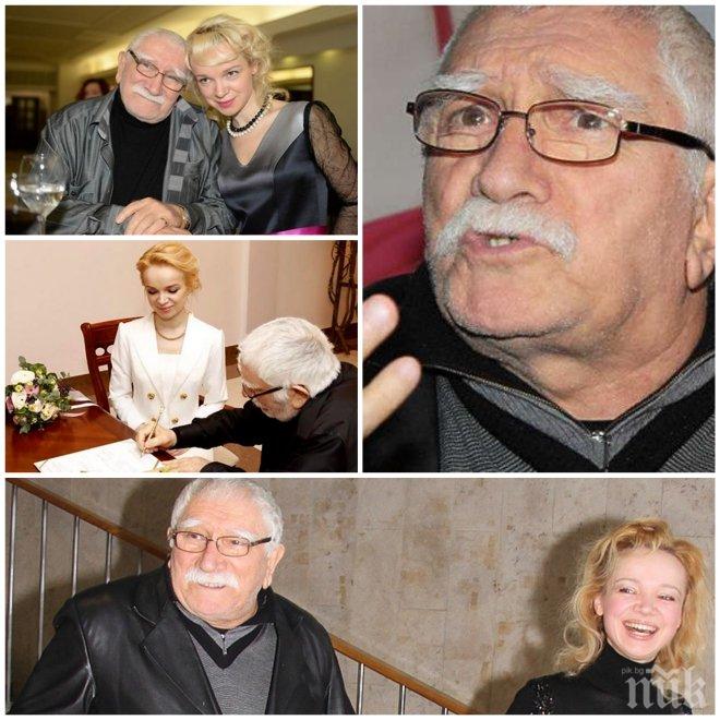 РАЗВОД! 82-годишната звезда на руското кино Армен Джигарханян за 38-годишната си съпруга: Тя не е човек!
