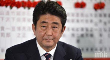 спечелването изборите шинзо абе закани северна корея