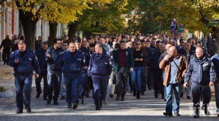 недоволство полицаите отново излизат протест